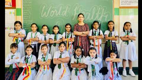 Green-Land-Convent-School-Dugri-Observes-World-Health-Day