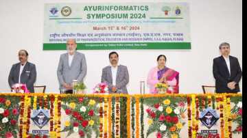 -Symposium-On-Ayurinformatics-Organised-National-Institute-Of-Pharmaceutical-Education-And-Research-niper-India-Institute-Of-Ayurveda-aiia-New-Delhi-Sri-Dhanwantry-Ayurvedic-College-And-Hospital-sdach-Chandigarh