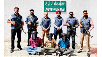 Punjab-police-s-Agtf-arrest-three-cops-of-foreign-gangsters-Goldy-Brar-and-Rohit-Godara
