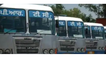 Accident-Near-New-Bus-Stand-Of-Patiala-Prtc-Bus-Overturned