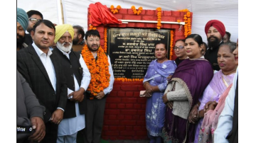 Local-Bodies-Minister-Lays-Foundation-Stone-For-10-61-Crore-Sewerage-Project-In-Alawalpur