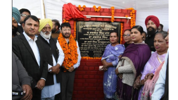 Local-Bodies-Minister-Lays-Foundation-Stone-For-10-61-Crore-Sewerage-Project-In-Alawalpur