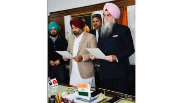 Speaker-Sandhwan-Administers-Oath-To-Kuldeep-Singh-Kala-Dhillon-As-Mla-