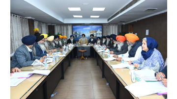 Sgpc-Executive-Committee-Meeting-Held-Under-Leadership-Of-Advocate-Harjinder-Singh-Dhami