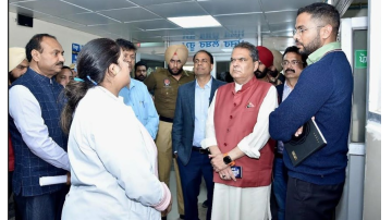 Mp-Sanjeev-Arora-rajya-Sabha-Assess-Progress-Of-Ongoing-Renovation-And-Upgradation-Work-At-Civil-Hospital-Ludhiana-