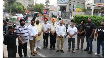 Road-Overbridge-rob-From-Hero-Bakery-Chowk-To-Pakhowal-Road-Sanjeev-Arora-The-Aap-Candidate-For-The-Ludhiana-west-Assembly-Constituency-