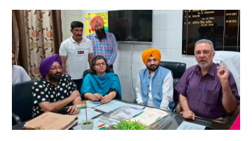 Health-Minister-Dr-Balbir-Singh-Visits-Khanna-Civil-Hospital-Terms-Baseless-Allegations-Of-Negligence-Against-Doctors-Contrary-To-The-Facts-On-Ground