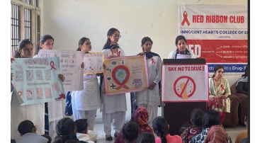 Red-Ribbon-Club-Of-Innocent-Hearts-College-Of-Education-Observed-The-World-Aids-Day