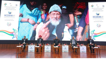 -Election-Commission-Of-India-s-eci-3-day-Conference-International-Conference-On-Democracy-And-Election-Management-iicdem-2026-Began-At-Bharat-Mandapam-New-Delhi