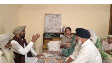 Kuldeep-Singh-Dhaliwal-Visits-Family-Of-Late-Md-Gagandeep-Singh-Randhawa-Expresses-Deep-Condolences-