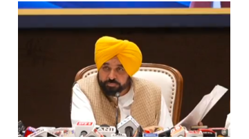 Chief-Minister-Bhagwant-Mann-Presenting-The-Government-s-4-year-Report-Card