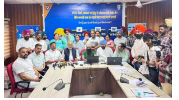 Baltej-Pannu-Genral-Secretary-Aam-Aadmi-Party-Harpal-Juneja-Prtc-Health-Scheme