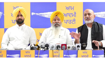 Wheat-Procurement-Begins-In-Punjab-s-Mandis-Aap-Assures-Farmers-Of-Top-quality-Facilities-And-Full-Support