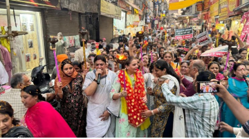 Bjp-s-Outrage-Over-Women-s-Issues-Mahila-Aakrosh-Mashaal-Yatra-Held-In-Ludhiana