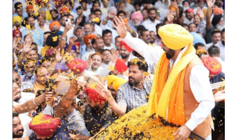 Cm-Bhagwant-Singh-Mann-Leads-Shukrana-Yatra-In-Majha-Region-