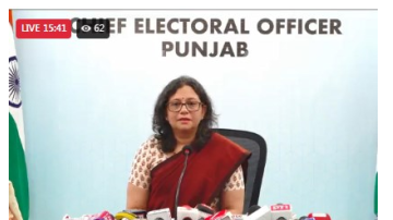 Press-Conference-Of-Chief-Electoral-Officer-Punjab-Anindita-Mitra-Announce-The-Schedule-Of-Sir-In-Punjab