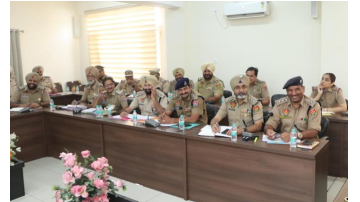 Ssp-Rural-Jalandhar-Harwinder-Singh-Virk-Crime-Review-Meeting