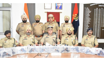 -amritsarpolice-illegalarmsnetwork-punjabpolice-armsact-gauravyadav